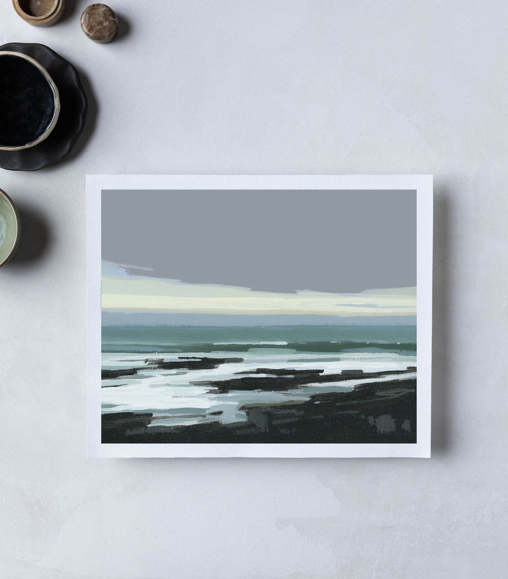 Otter Cliffs Overlook Study | Print on Canvas