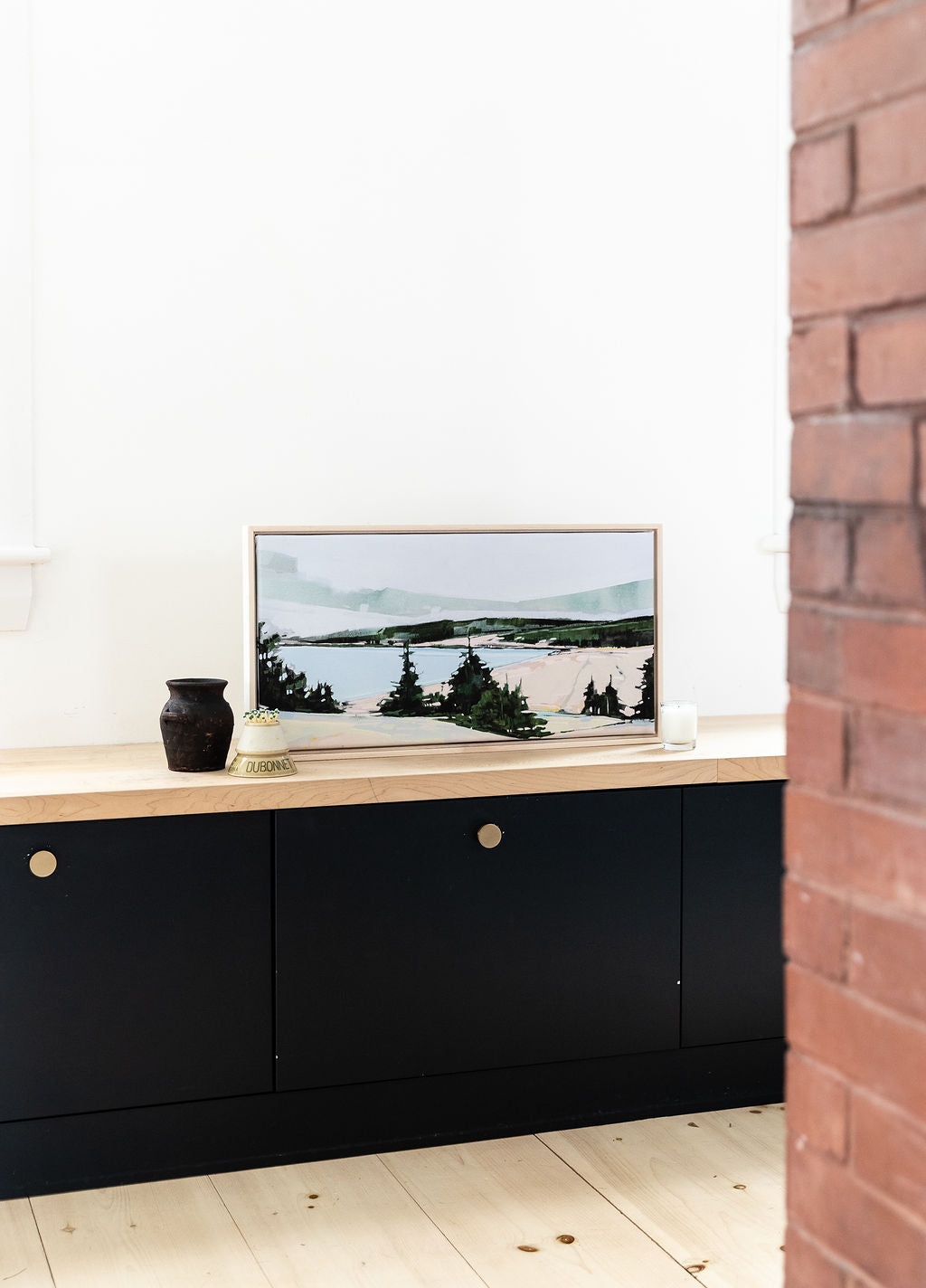 Sand Beach Lookout | Stretched Print on Canvas