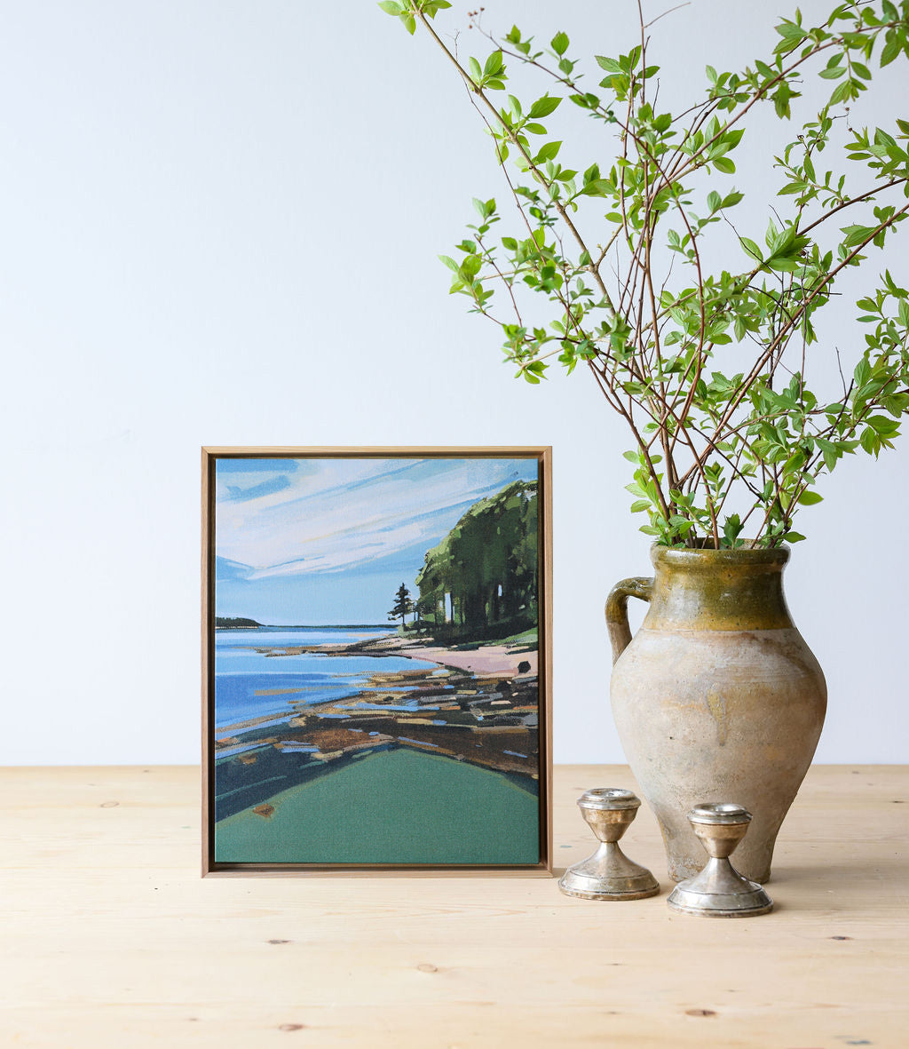 Southwest Harbor Tide | Stretched Print on Canvas