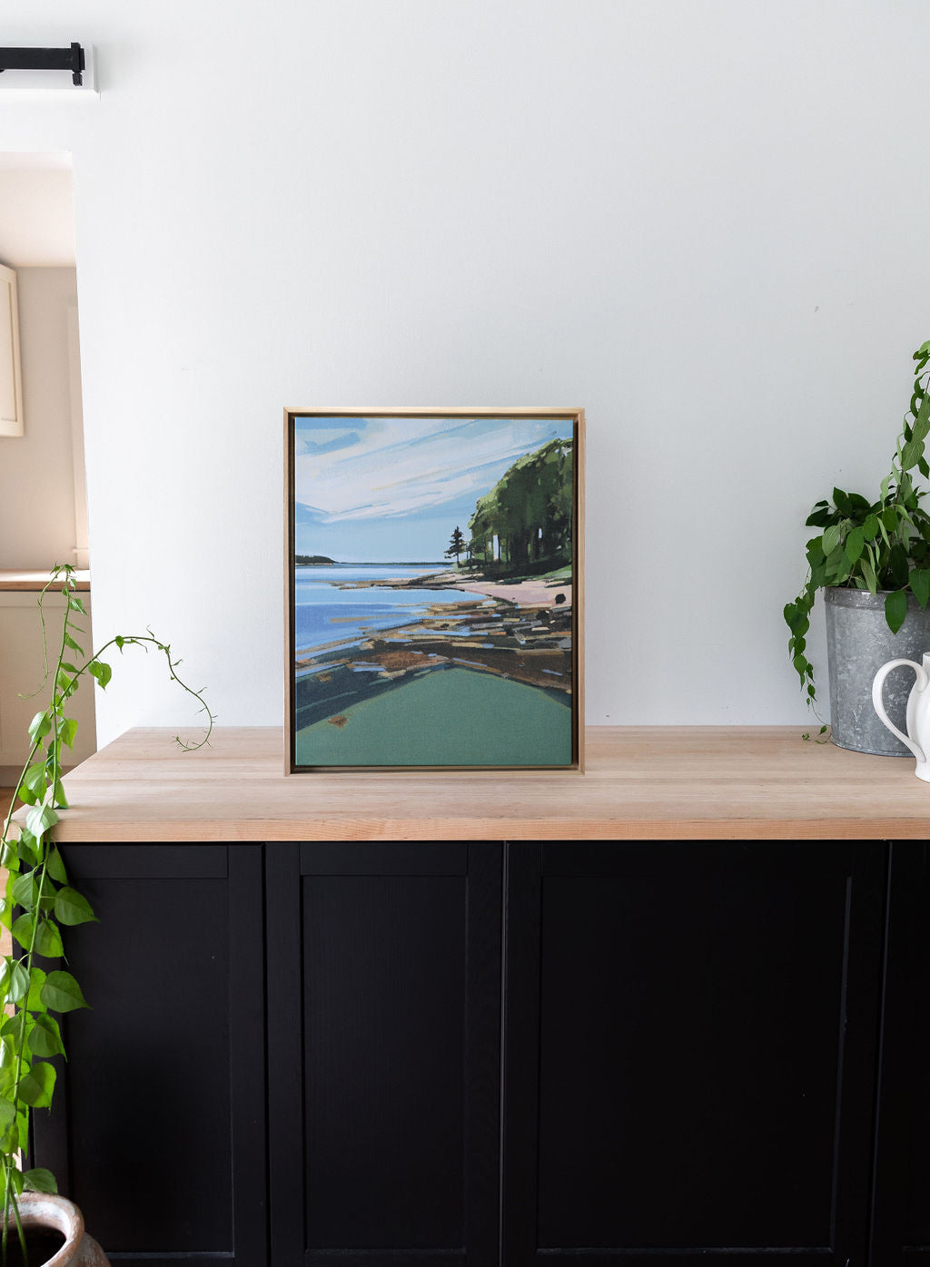 Southwest Harbor Tide | Stretched Print on Canvas